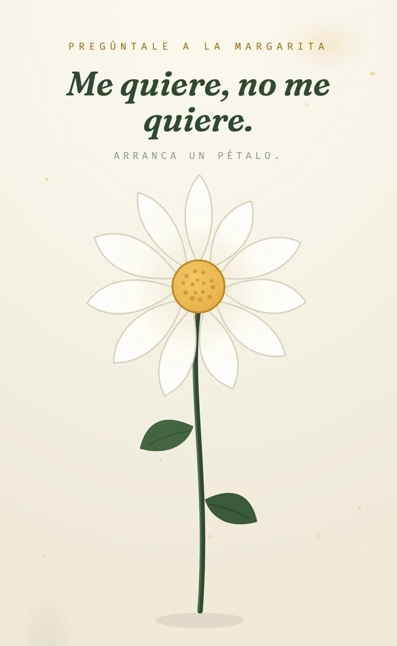 Me quiere, no me quiere