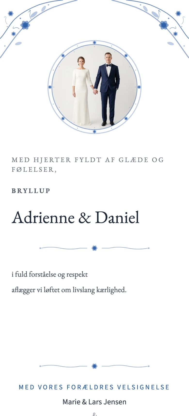 Delftporcelæn template preview