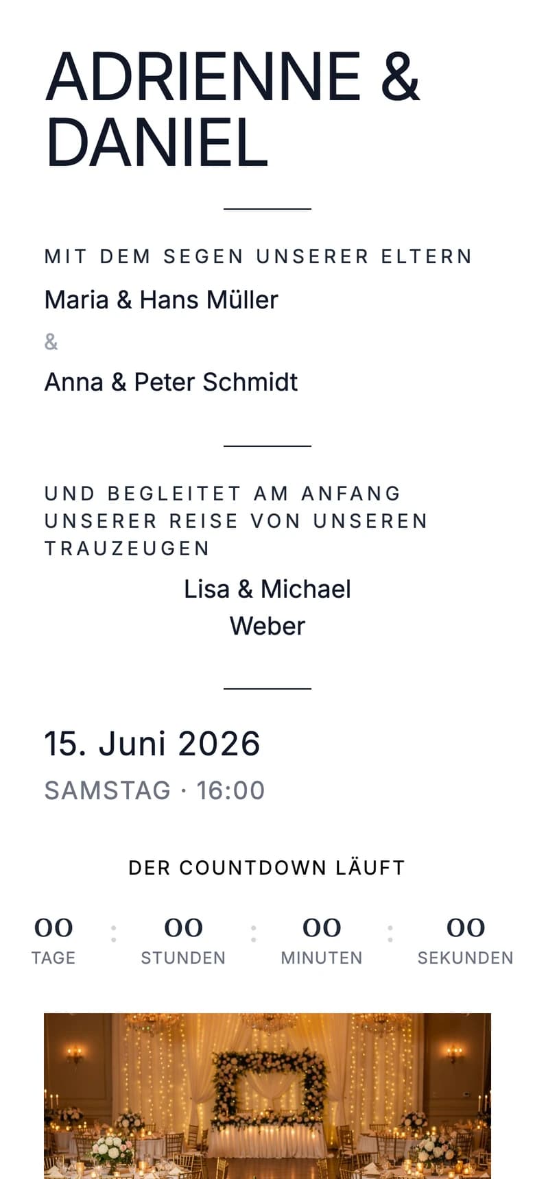 Modern Minimalistisch template preview