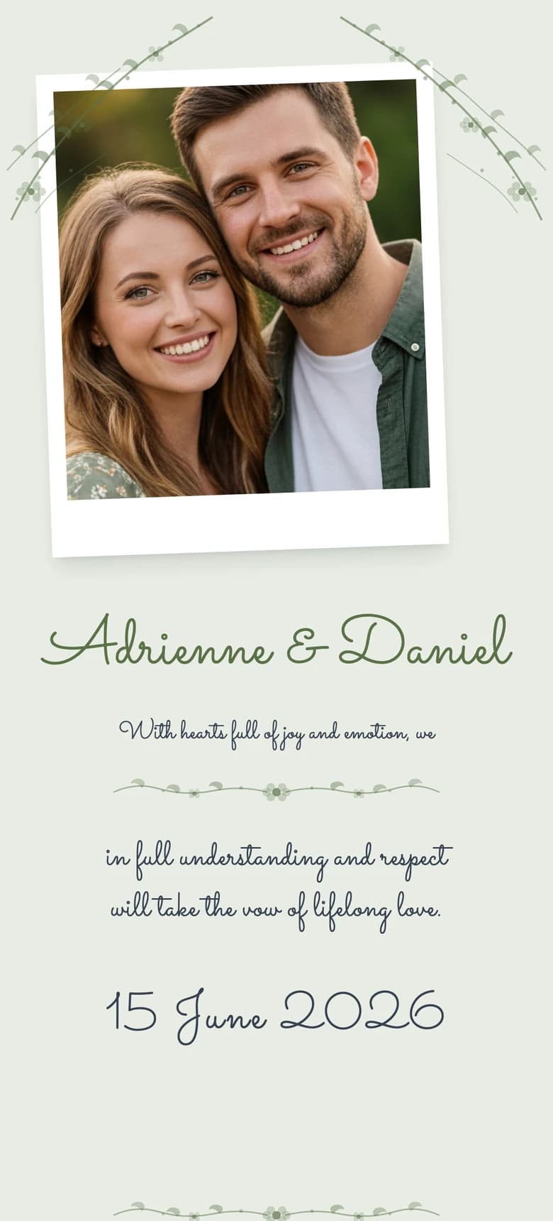Garden Party template preview