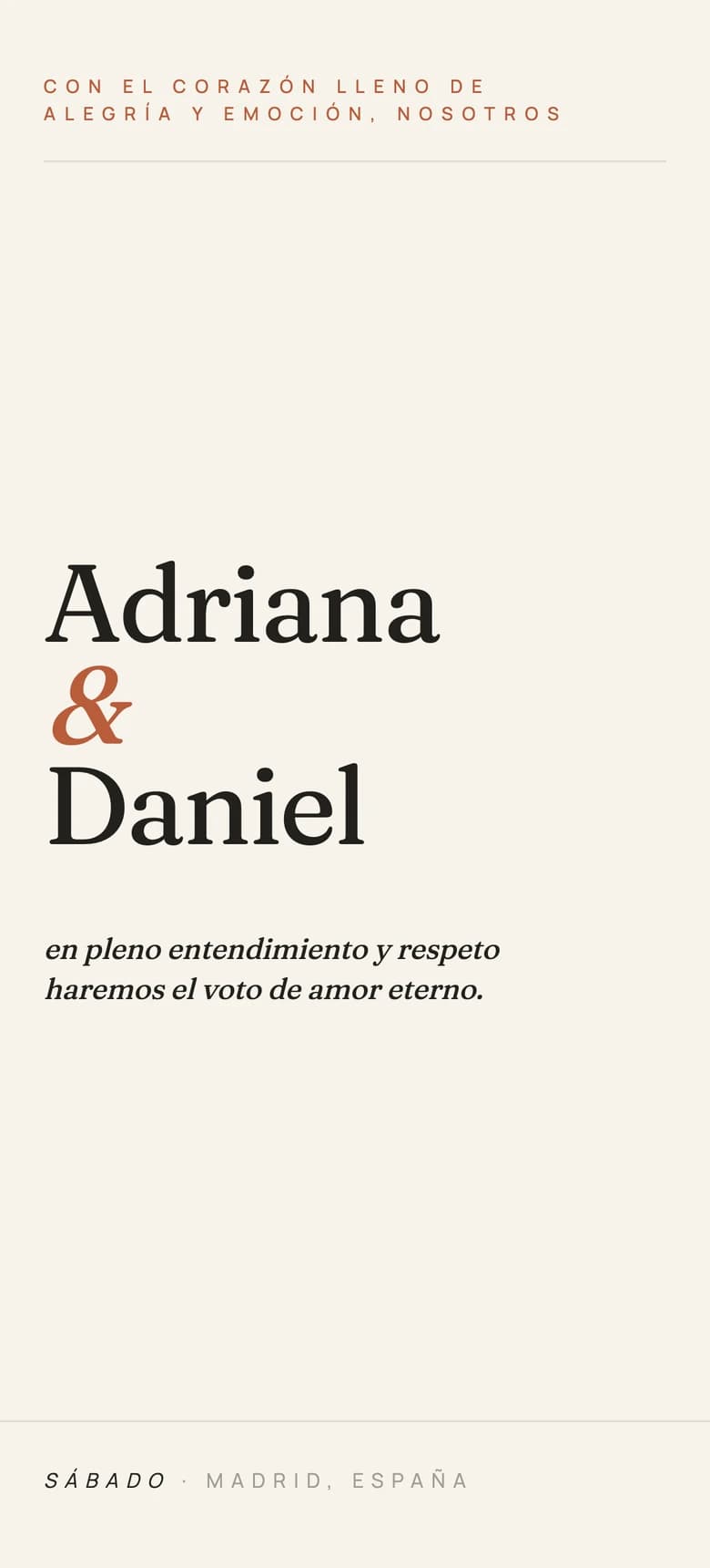 Editorial Minimalist template preview