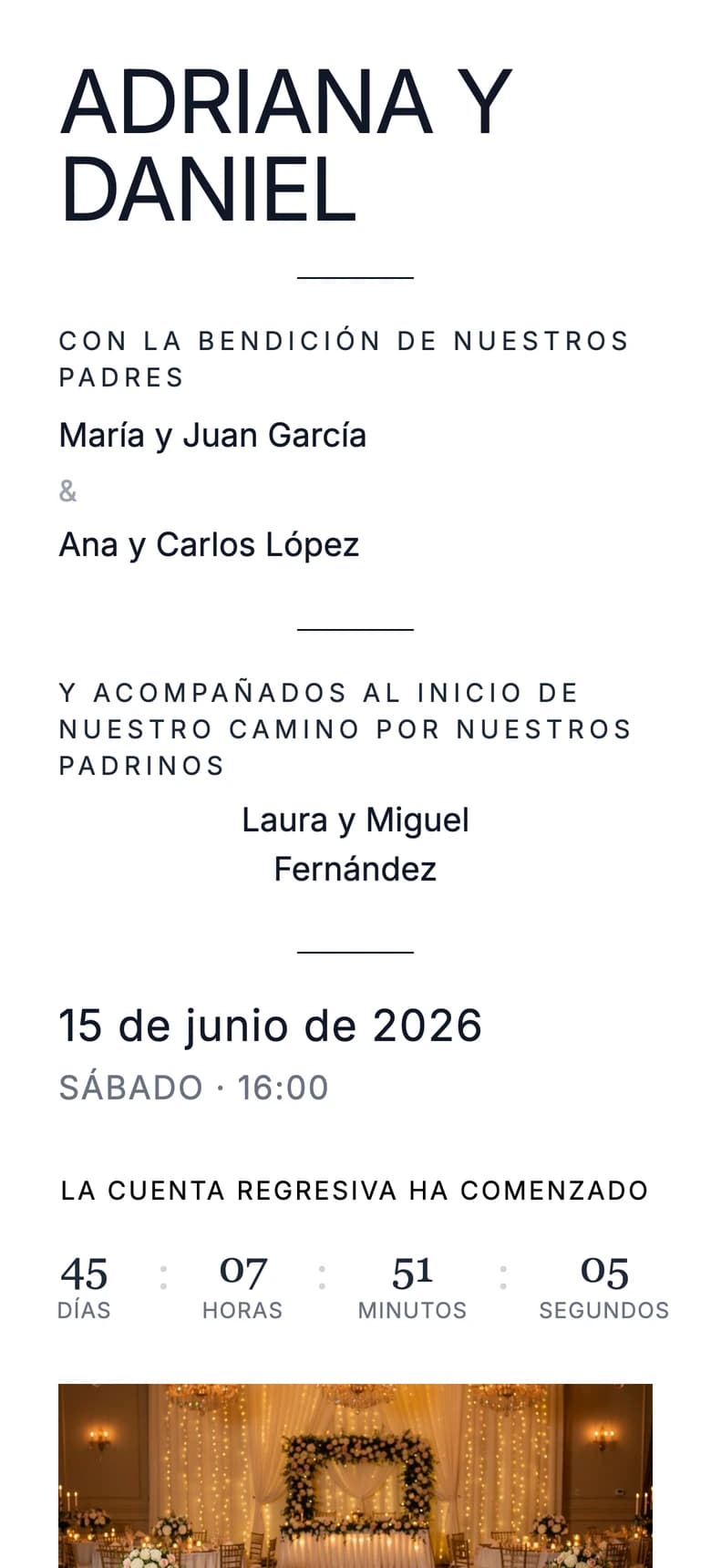Minimalista moderna template preview