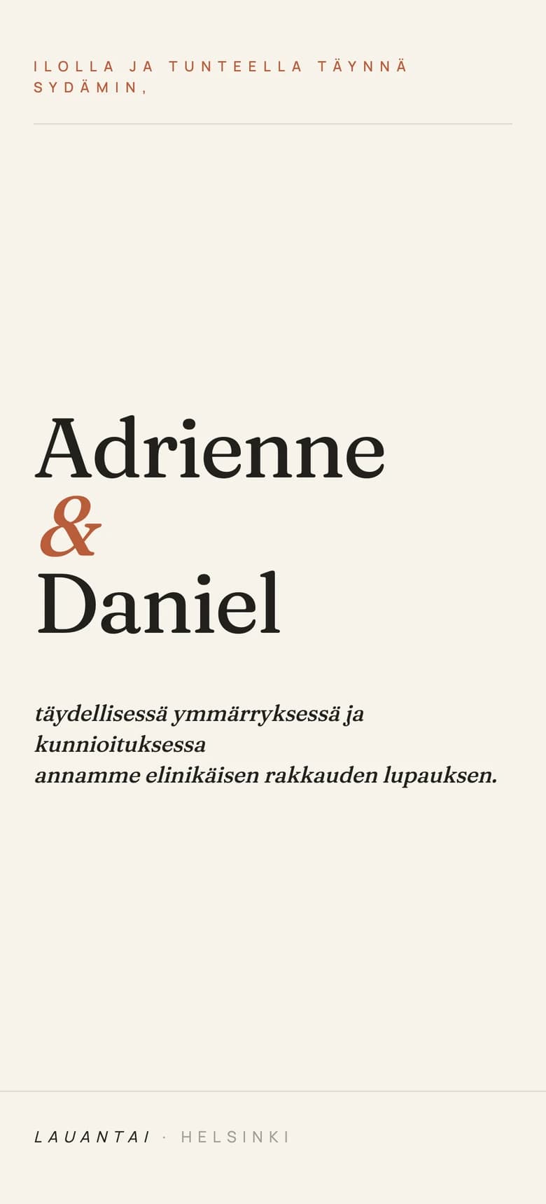 Editorial Minimalist template preview