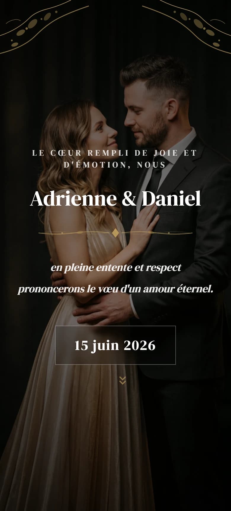 Jardin enchanté template preview