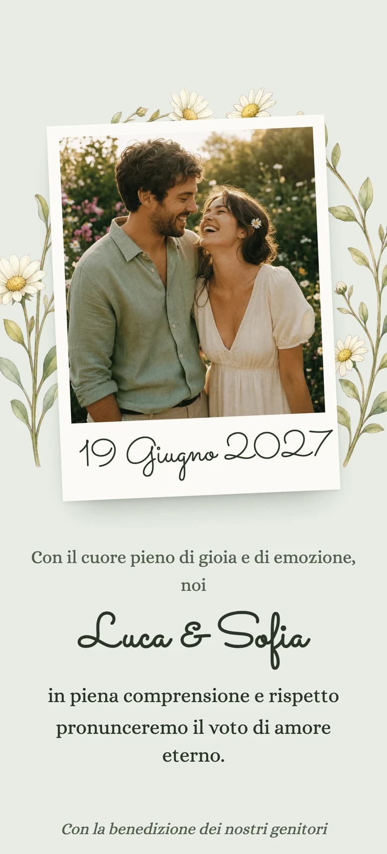 Garden Party II template preview
