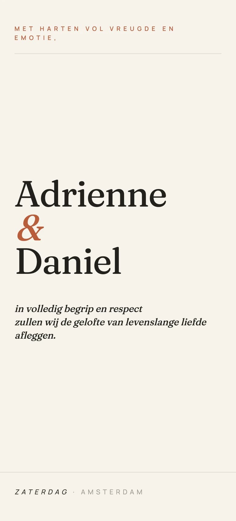 Editorial Minimalist template preview