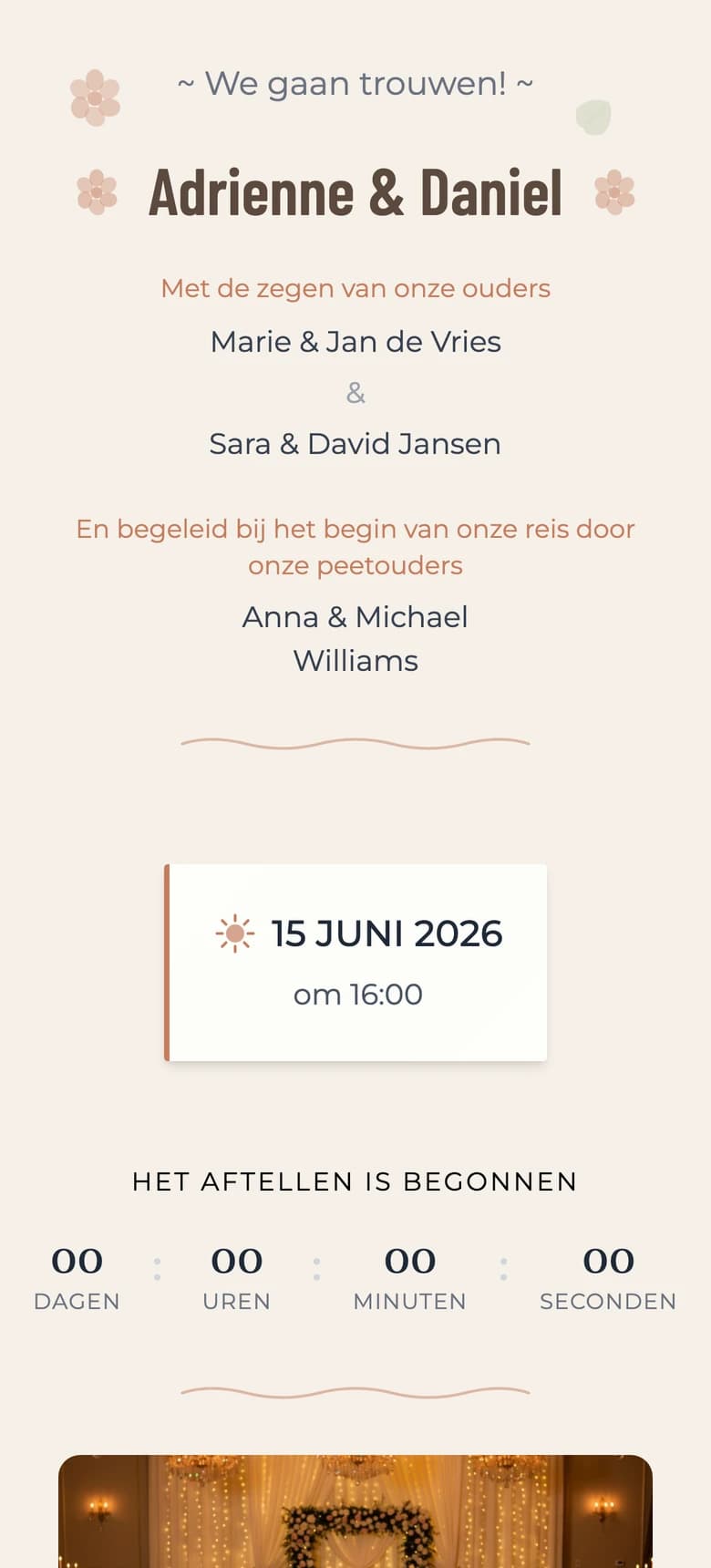 Rustiek Bohemien template preview