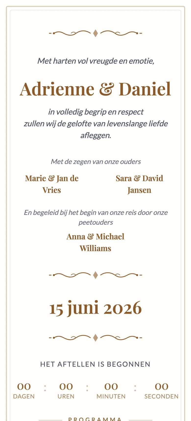 Roemeens Traditioneel template preview