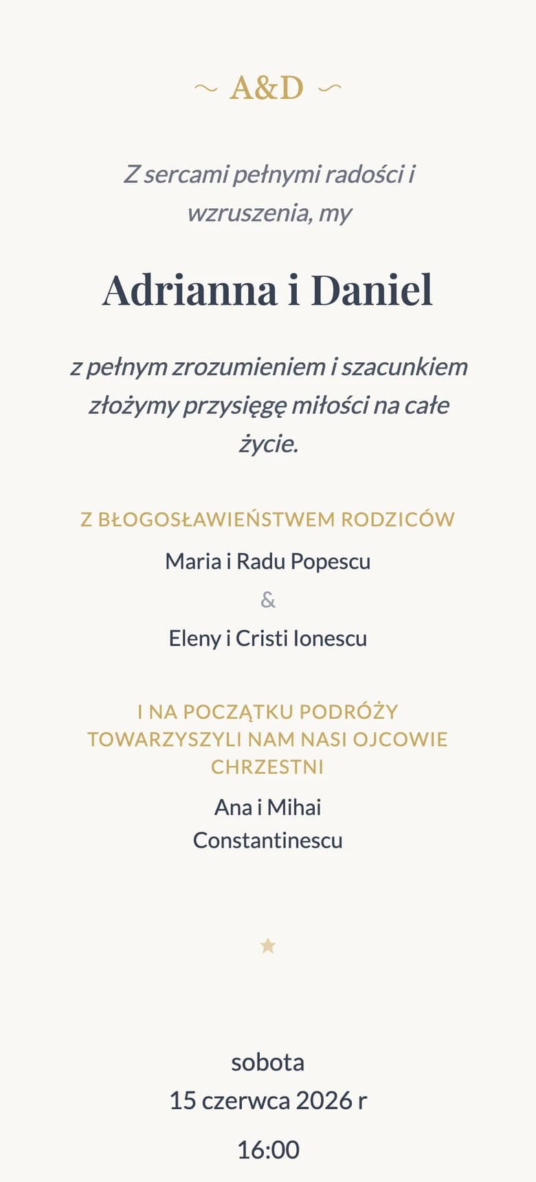 Klasyczny romantyk template preview