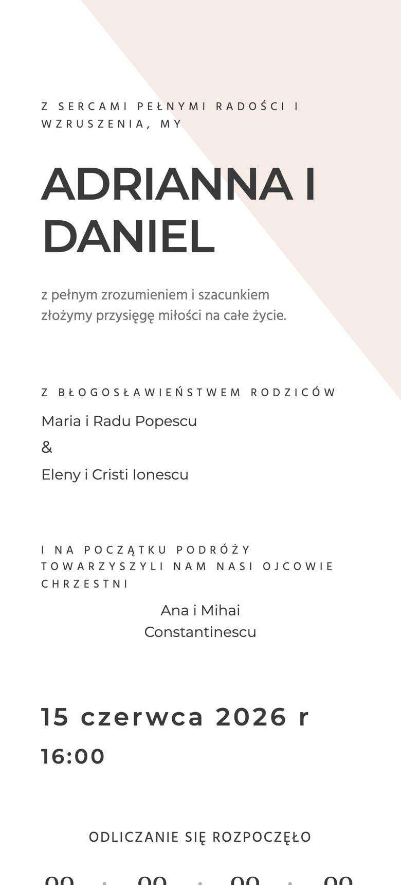 Róż geometryczny template preview