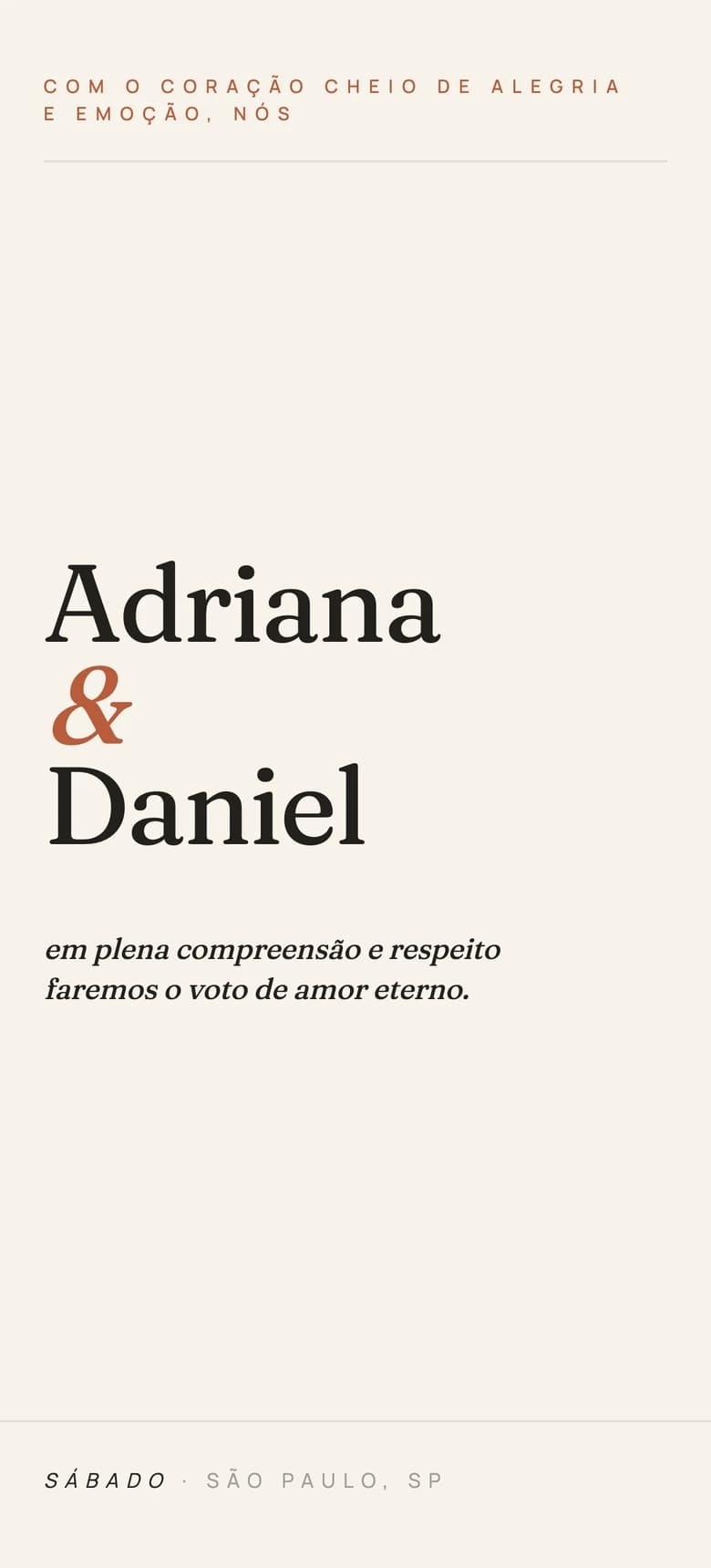 Editorial Minimalist template preview