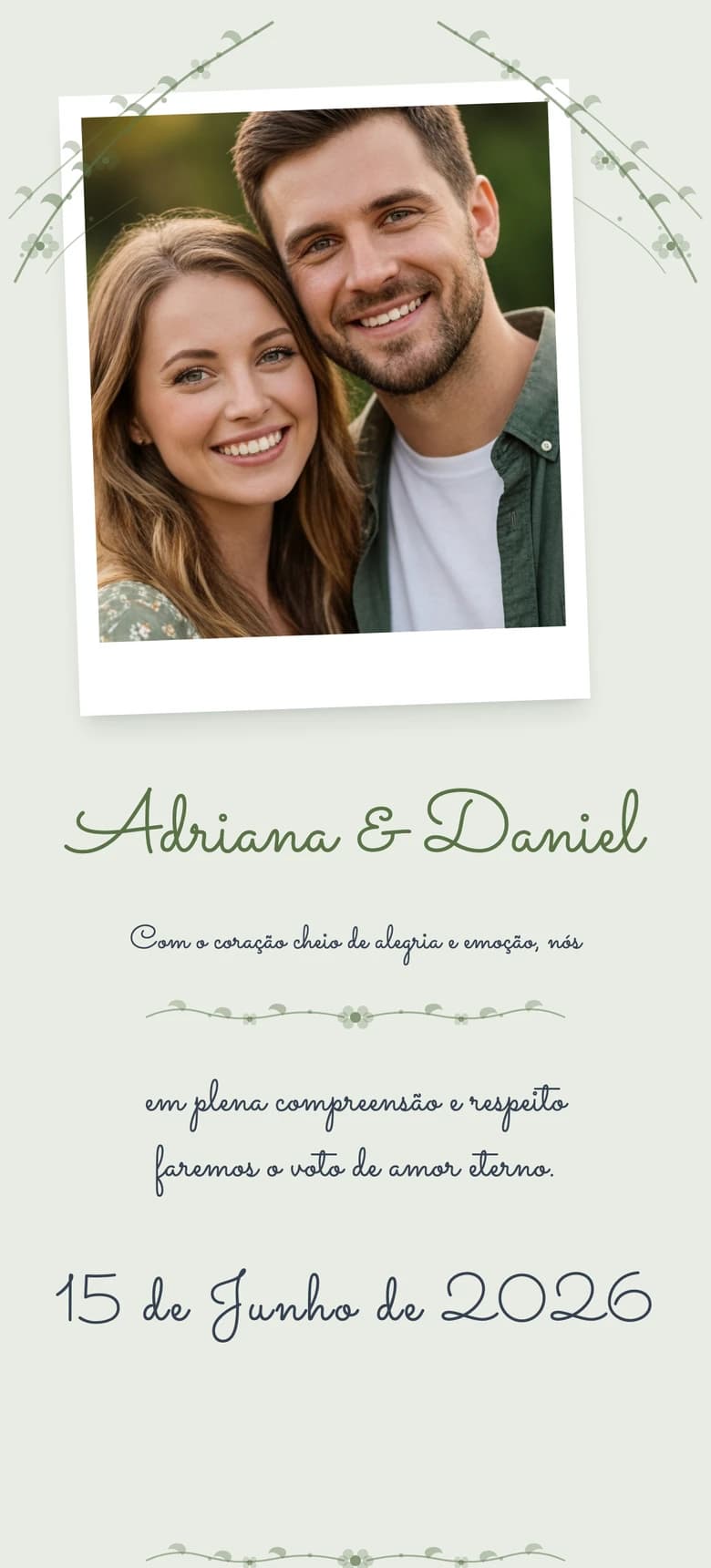 Festa no Jardim template preview