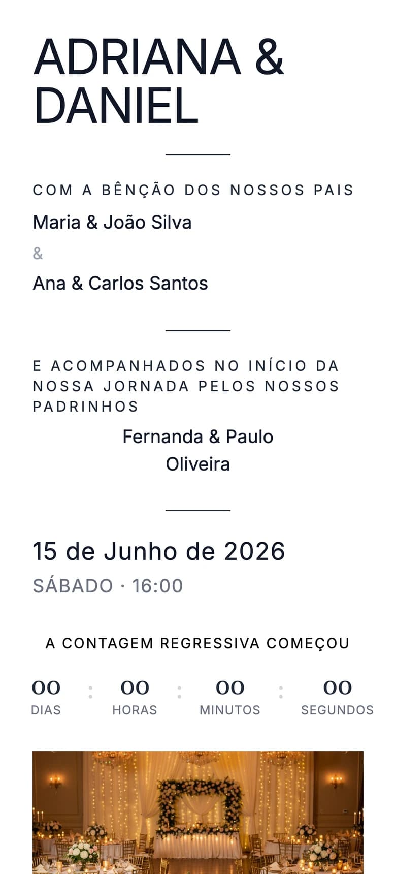 Minimalista Moderno template preview