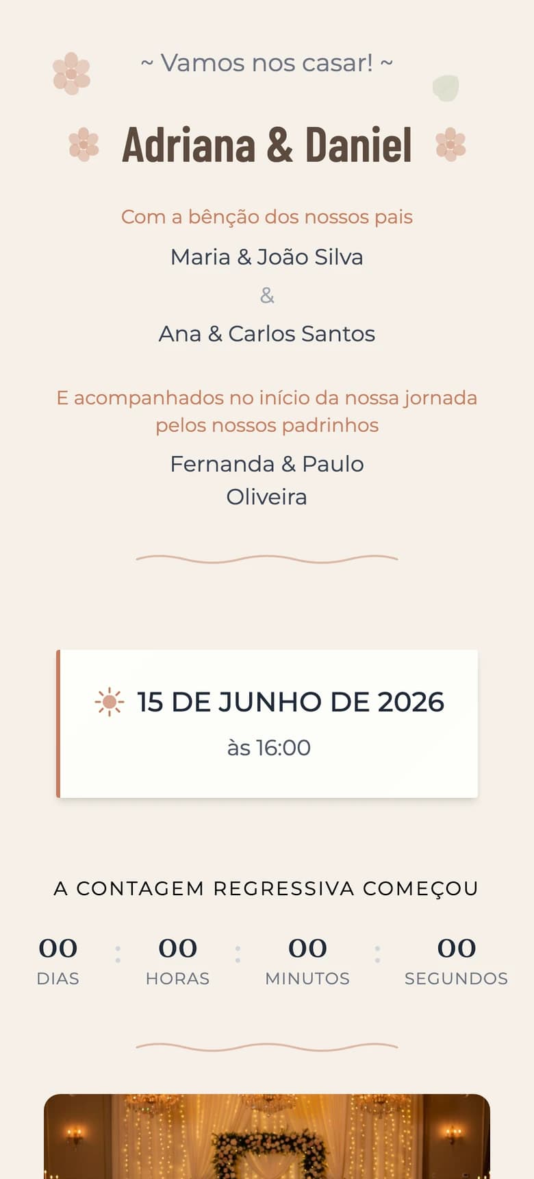 Rústico Boêmio template preview