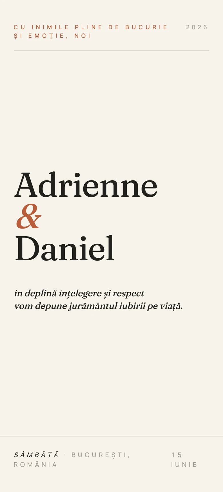 Editorial Minimalist template preview