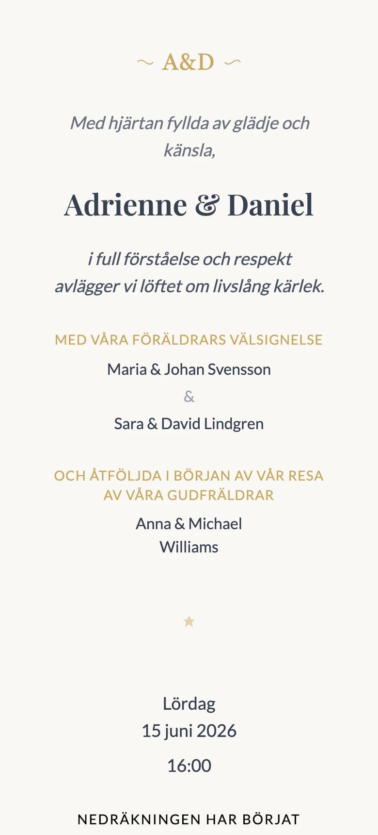 Romantisk Klassisk template preview