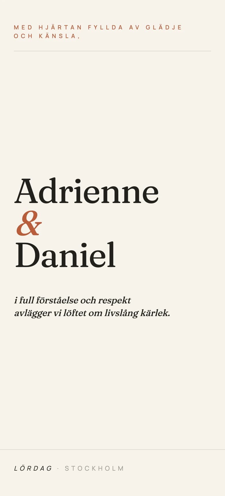Editorial Minimalist template preview