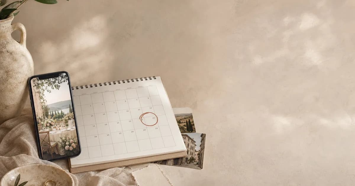 When to Send a Save the Date (With a Timing Chart)