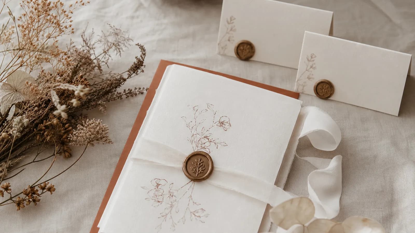 Invitación de boda dirigida a un invitado y su acompañante