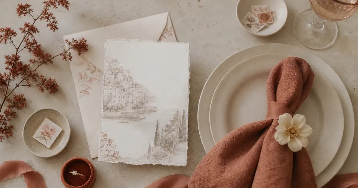 Cómo combinar las invitaciones con la temática de tu boda