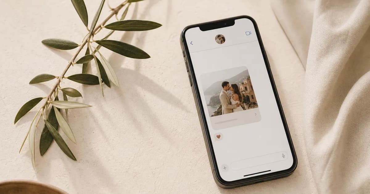 Cómo enviar las invitaciones de boda por WhatsApp, email o enlace