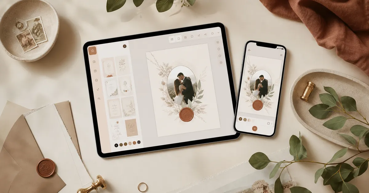 Cómo hacer una invitación de boda digital paso a paso