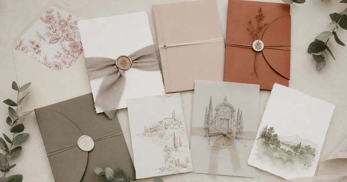 Estilos y formatos de invitaciones de boda: cómo elegir el tuyo