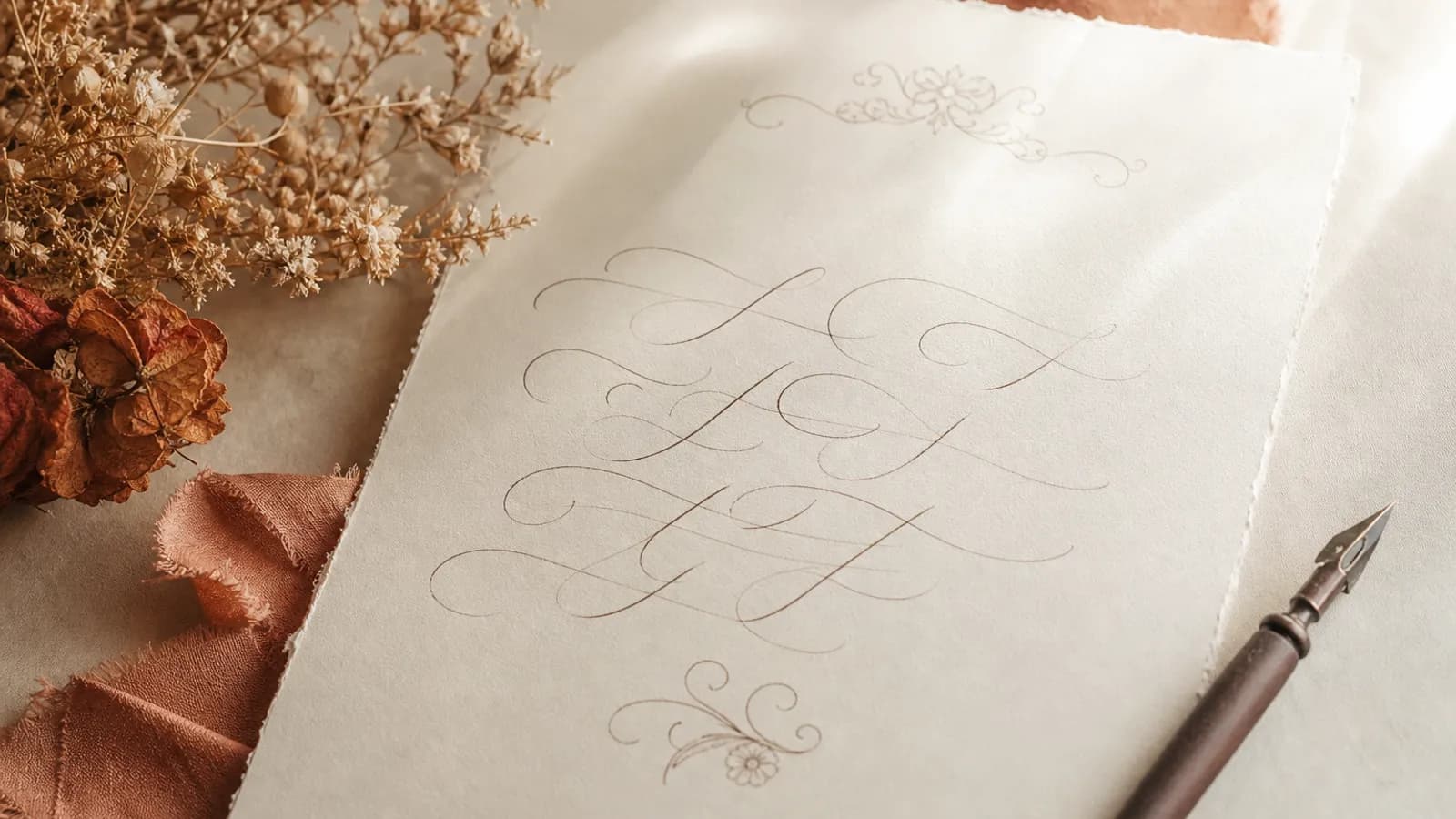 Detalle de invitación de boda con la fórmula de quién invita a la celebración